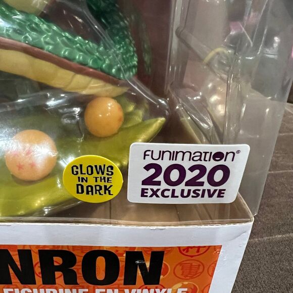 Funko Pop Dragon Ball Z #859 Shenron 10 inch Glow in the Dark Funimation 2020 Ex - Picture 6 of 9